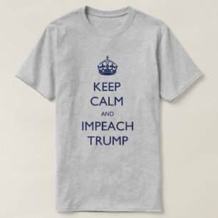 Camiseta Mantenga tranquilo y acuse el triunfo