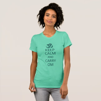 Camiseta Mantenga tranquilo y lleve a OM