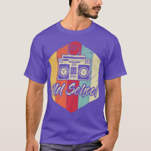 Camiseta Manténgalo en la vieja escuela Hip-Hop Music Rap H