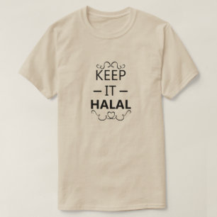 Camiseta Manténgalo halal