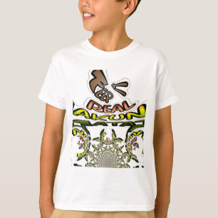 Camiseta Manténgalo Real: Impresión/Gráfico de arte Kaleido