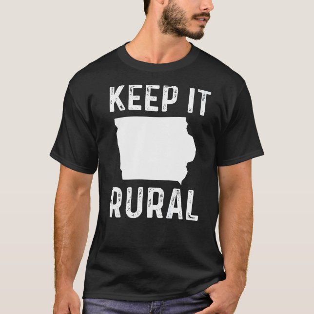 Camiseta Manténgalo Rural El Humor Agrícola De Los Agricult (Anverso)