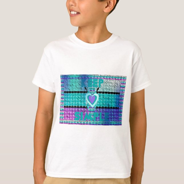 Camiseta Manténgalo Simple: Arte De Patrón De Claridad Y Co (Anverso)