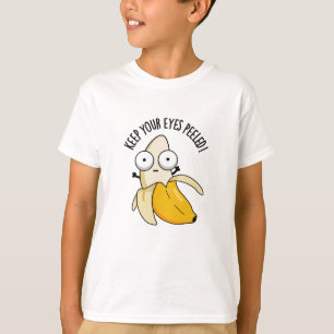 Camiseta Mantengan los ojos pelados y divertidos bollos ban
