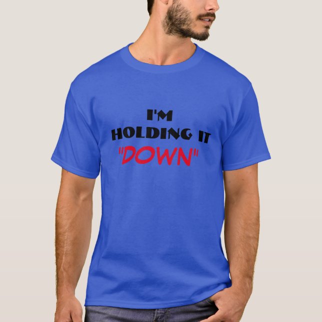 Camiseta Manténganlo real (Anverso)