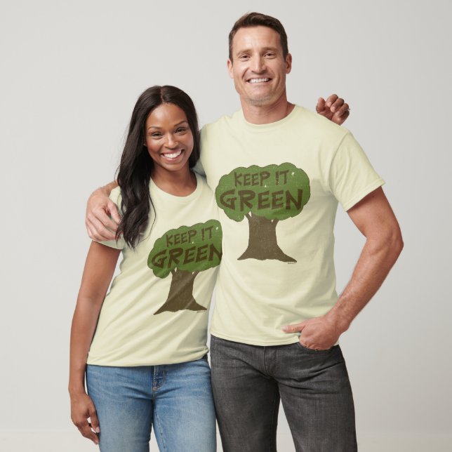 Camiseta Manténganlo verde (Unisexo)
