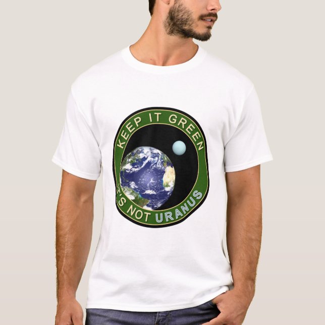 Camiseta Manténganlo verde (Anverso)