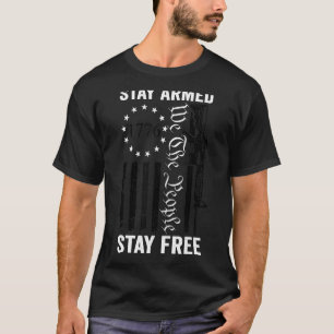 Camiseta Manténganse a salvo Pro Gun 2a enmienda AR15