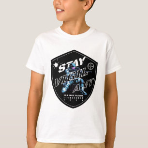 Camiseta "Manténganse alerta - Audaz Diseño Motivacional"