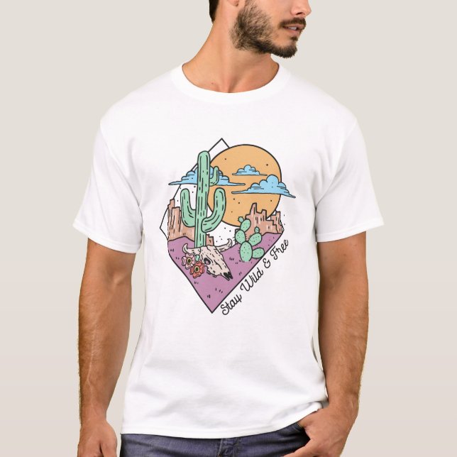 Camiseta Manténganse Altos Y Libres (Anverso)