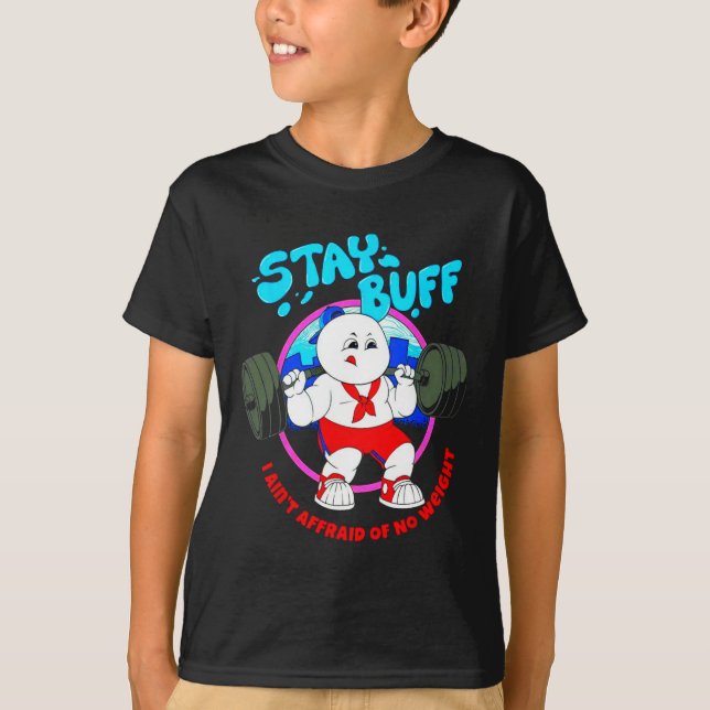 Camiseta Manténganse, si no tengo miedo de que no haya peso (Anverso)