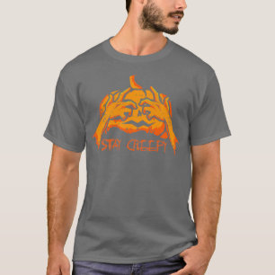 Camiseta Manténganse Tonto O Trate Fantasma Halloween