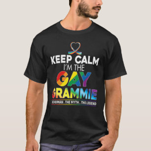 Camiseta Manténganse tranquilos soy la banda de arcoiris ga