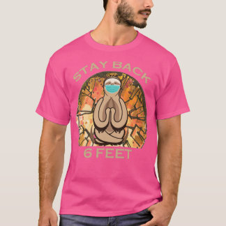 Camiseta Manténgase a 6 pies Sloet Yoga yoga fitness