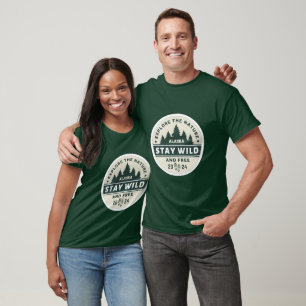 Camiseta Manténgase alerta y libre
