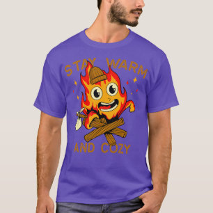 Camiseta Manténgase cálido y acogedor