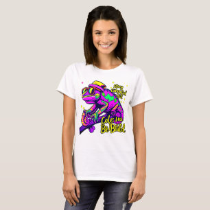 Camiseta Manténgase colorido sé audaz
