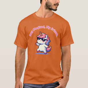 Camiseta Manténgase mágico mi amigo retro
