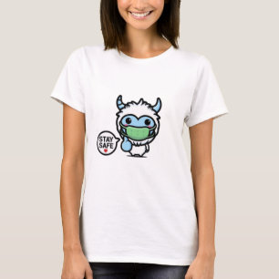 Camiseta Manténgase seguro