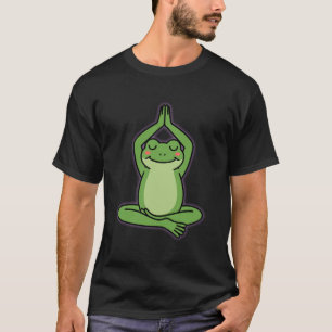 Camiseta Manténgase tranquilo, manténgase helado - Rana de