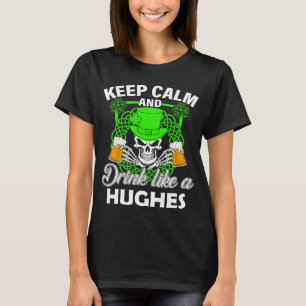Camiseta Manténgase tranquilo y beba como un día de maricas