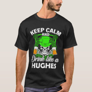 Camiseta Manténgase tranquilo y beba como un día de maricas