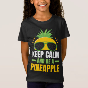 Camiseta Manténgase Tranquilo Y Sea Una Fruta Tropical Aman