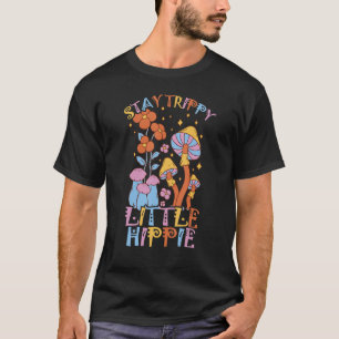 Camiseta Manténgase trippy, pequeña micología hippie y mu m