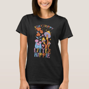 Camiseta Manténgase trippy, pequeña micología hippie y mu m