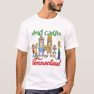 Camiseta Mantenido cautivo en Connecticut