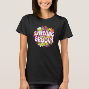 Camiseta Manteniendo Groovy 60's Vintage 70s Retro diciendo