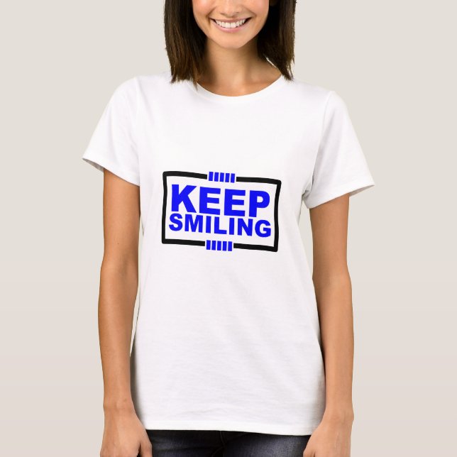 Camiseta Manteniendo la sonrisa (Anverso)
