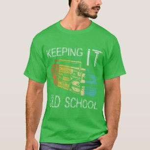 Camiseta Manteniendo lo antiguo Boombo 80S 90S Hip Hop vint
