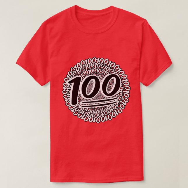 Camiseta Manteniéndolo 100 (Diseño del anverso)