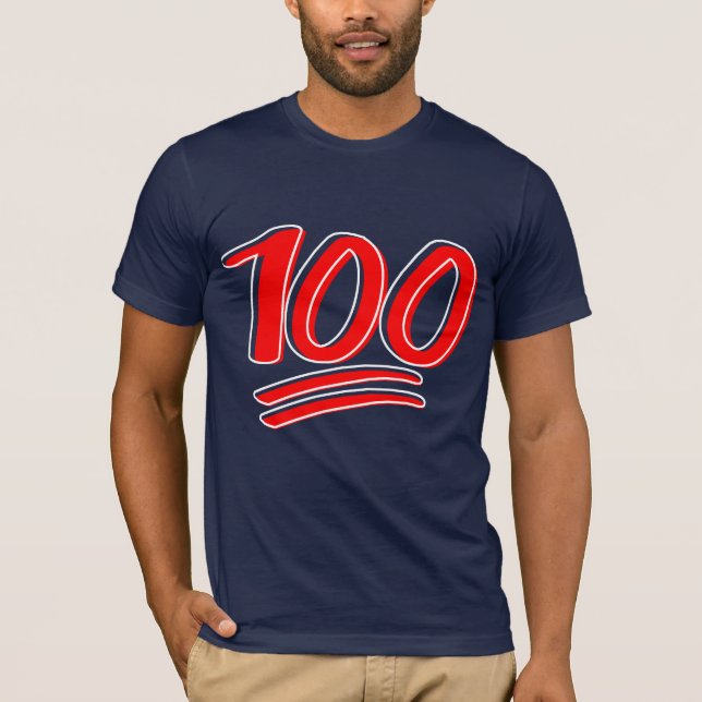 Camiseta Manteniéndolo 100 (Anverso)