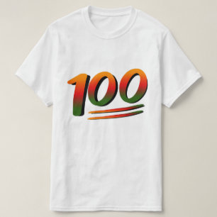 Camiseta Manteniéndolo Juneteenth 100