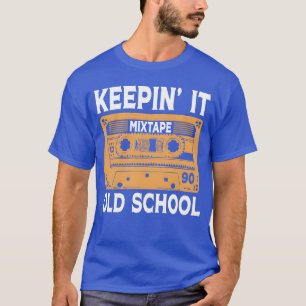 Camiseta Manteniéndolo retro al estilo Old School