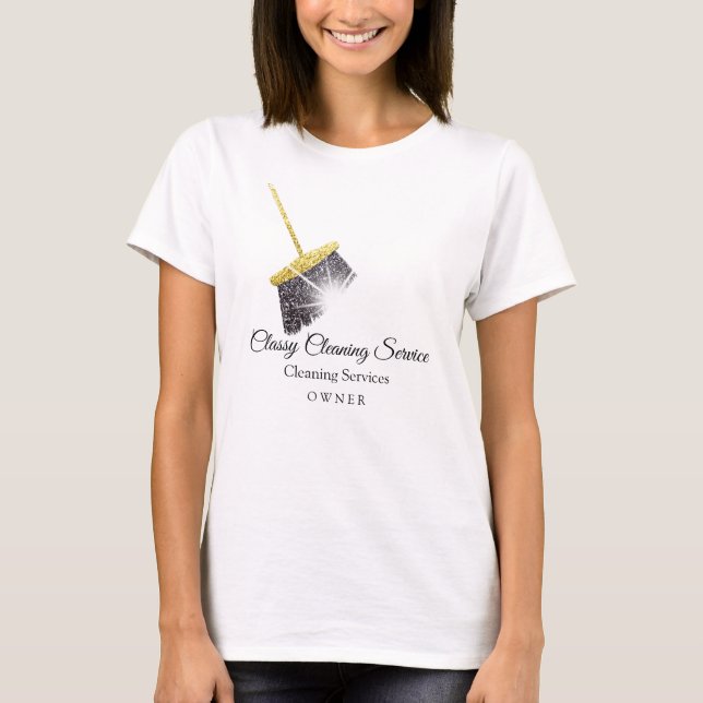Camiseta Mantenimiento de la Casa de la doncella del servic (Anverso)
