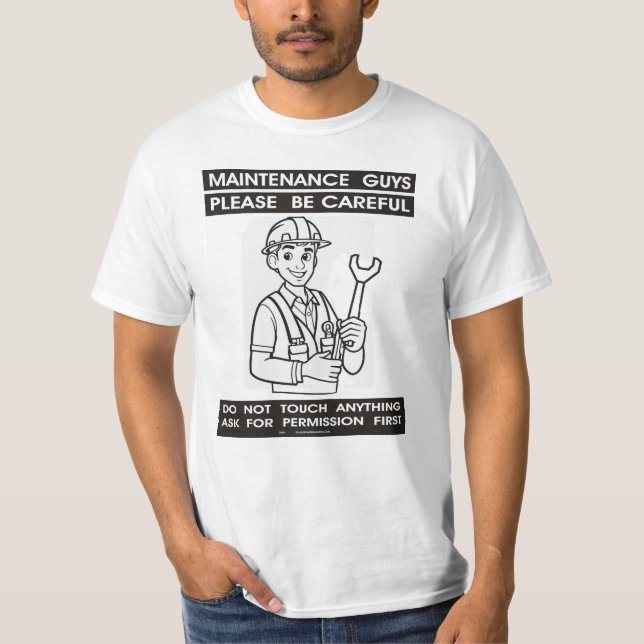 Camiseta mantenimiento - mantenimiento de servicio - (Anverso)
