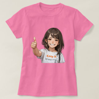 Camiseta Mantenlo moviendo el té de las mujeres - Divertida