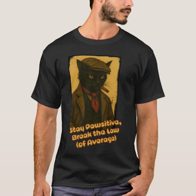 Camiseta ¡Mantente activo, rompe la ley! (Anverso)
