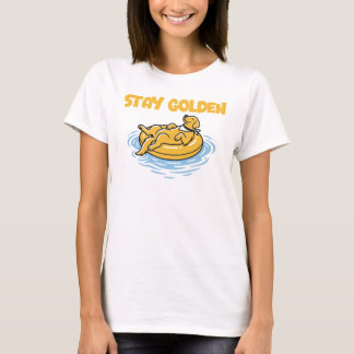 Camiseta Mantente Dorado, Playa de Verano