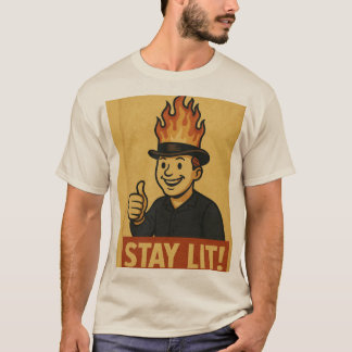 Camiseta Mantente Encendido
