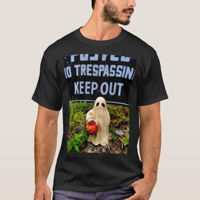 Camiseta ¡Mantente Fuera! (Anverso)