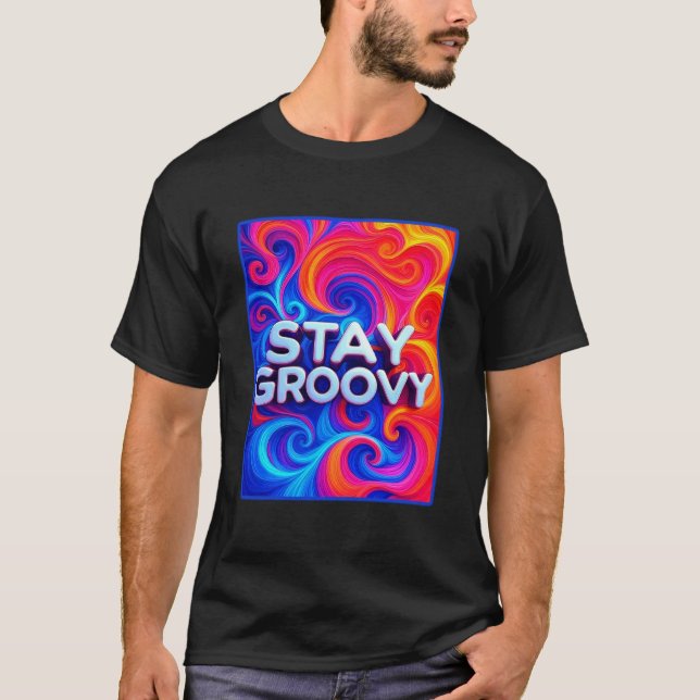 Camiseta Mantente genial 70s (Anverso)