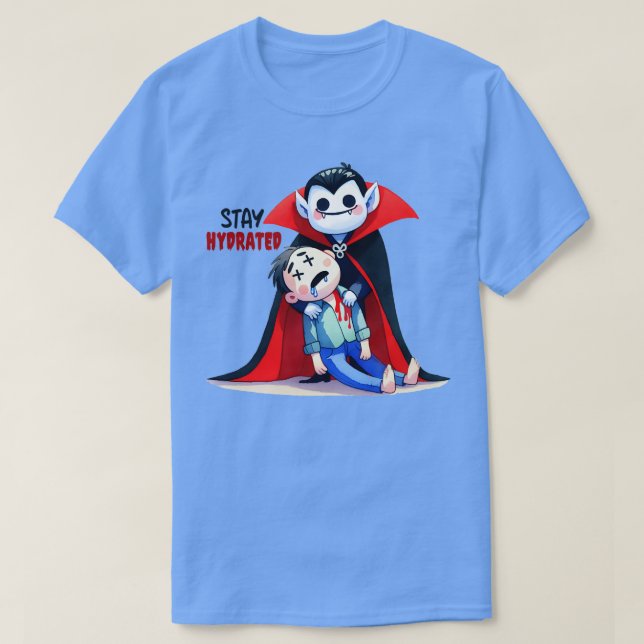 Camiseta Mantente hidratado (Diseño del anverso)