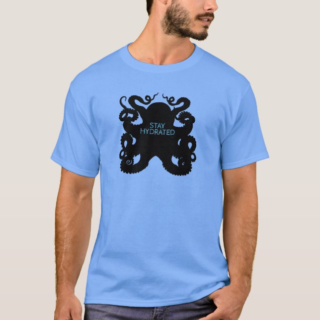 Camiseta Mantente hidratado (Anverso)