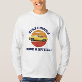 Camiseta Mantente humilde, impulsa un ataque triunfal