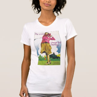 Camiseta Mantente joven jugando al golf en Alemania