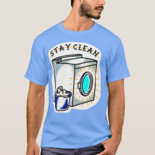 Camiseta Mantente limpio